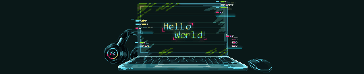 neon-code-hello-world